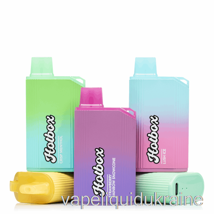 Vape Liquid Ukraine Puff Brands Hotbox 7500 Disposable Watermelon Slushee